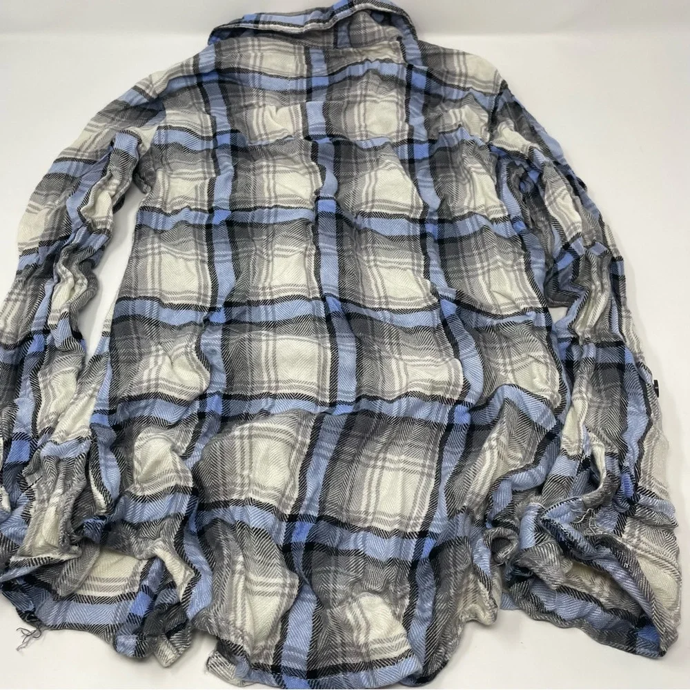 Justice Girls Size 10 Bundle Lot 3pc Army Green Jacket Plaid‎ Button Down Shirts